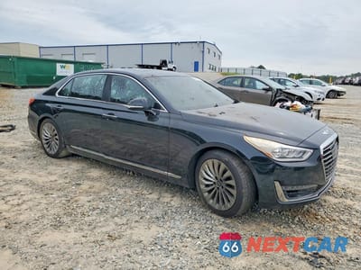 Czwarte zdjęcie samochodu z boku: 2017 GENESIS G90 ULTIMATE VIN:KMHG54JH3HU028368 - miniatura
