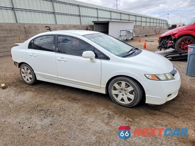 Czwarte zdjęcie samochodu z boku: 2011 HONDA CIVIC LX VIN:2HGFA1F51BH527660 - miniatura