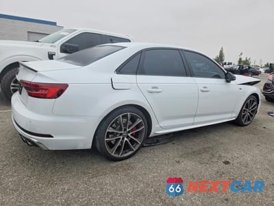 Trzecie zdjęcie samochodu z tyłu: 2018 AUDI S4 PREMIUM PLUS VIN:WAUB4AF49JA141381 - miniatura