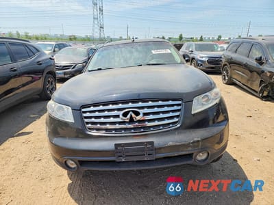 Piąte zdjęcie samochodu w środku: 2004 INFINITI FX35 BASE VIN:JNRAS08W24X224195 - miniatura