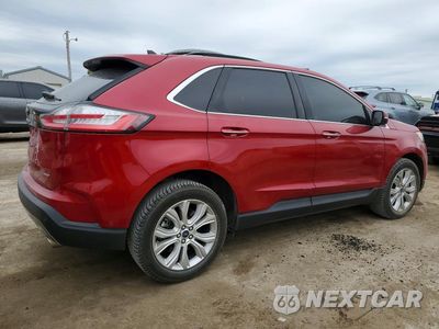 Trzecie zdjęcie samochodu z tyłu: 2021 FORD EDGE TITANIUM VIN:2FMPK4K95MBA48590 - miniatura