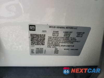 Zdjęcie 14 z 14 samochodu: 2022 CADILLAC ESCALADE ESV PREMIUM LUXURY VIN:1GYS3KKL4NR156719 - miniatura
