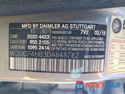 Zdjęcie 13 z 13 samochodu: 2013 MERCEDES-BENZ C 250 VIN:WDDGF4HB3DA848762 - miniatura