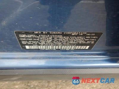 Zdjęcie 13 z 13 samochodu: 2021 SUBARU CROSSTREK PREMIUM VIN:JF2GTAPC3MH200312 - miniatura