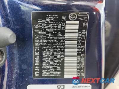 Zdjęcie 13 z 13 samochodu: 2011 TOYOTA COROLLA LE VIN:2T1BU4EEXBC739586 - miniatura