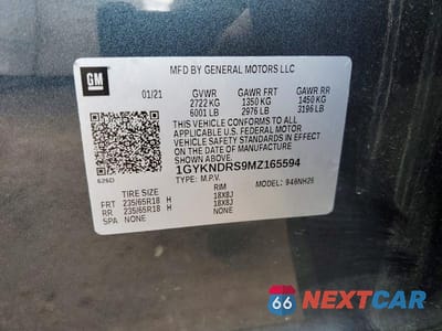 Zdjęcie 13 z 13 samochodu: 2021 CADILLAC XT5 PREMIUM LUXURY VIN:1GYKNDRS9MZ165594 - miniatura