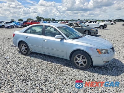Czwarte zdjęcie samochodu z boku: 2006 HYUNDAI SONATA GLS VIN:5NPEU46C26H062109 - miniatura