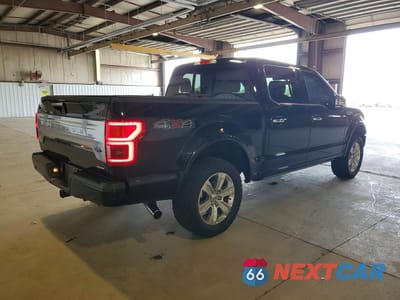 Trzecie zdjęcie samochodu z tyłu: 2018 FORD F150 SUPERCREW VIN:1FTEW1EG2JFA21270 - miniatura