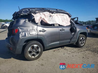 Trzecie zdjęcie samochodu z tyłu: 2018 JEEP RENEGADE SPORT VIN:ZACCJBAH7JPH08364 - miniatura