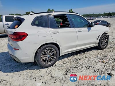 Trzecie zdjęcie samochodu z tyłu: 2019 BMW X3 XDRIVEM40I VIN:5UXTS3C51K0Z02769 - miniatura