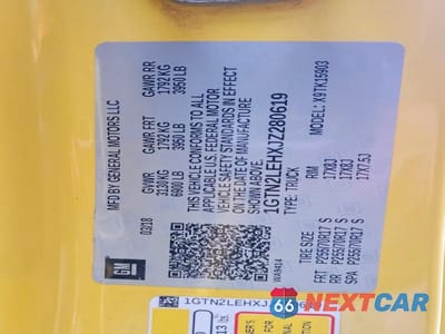 Zdjęcie 12 z 12 samochodu: 2018 GMC SIERRA K1500 VIN:1GTN2LEHXJZ280619 - miniatura
