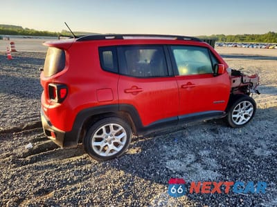 Trzecie zdjęcie samochodu z tyłu: 2016 JEEP RENEGADE LATITUDE VIN:ZACCJABT2GPC45314 - miniatura