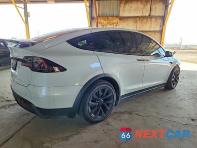 Trzecie zdjęcie samochodu z tyłu: 2024 TESLA MODEL X VIN:7SAXCAE56RF435431 - miniatura