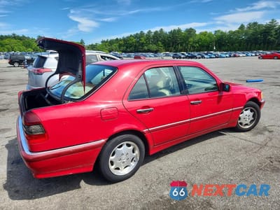 Trzecie zdjęcie samochodu z tyłu: 1998 MERCEDES-BENZ C 280 VIN:WDBHA29G5WF743768 - miniatura
