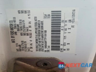 Zdjęcie 13 z 13 samochodu: 2015 FORD TRANSIT CONNECT XLT VIN:NM0AS8F77F1191188 - miniatura