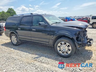 Czwarte zdjęcie samochodu z boku: 2013 FORD EXPEDITION EL LIMITED VIN:1FMJK1K55DEF38002 - miniatura