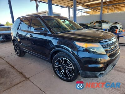 Czwarte zdjęcie samochodu z boku: 2015 FORD EXPLORER SPORT VIN:1FM5K8GTXFGB50580 - miniatura