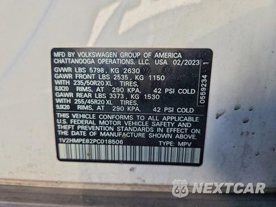 Zdjęcie 12 z 12 samochodu: 2023 VOLKSWAGEN ID.4 PRO S PLUS VIN:1V2HMPE82PC018506 - miniatura