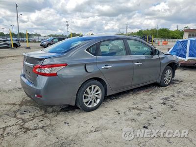 Trzecie zdjęcie samochodu z tyłu: 2015 NISSAN SENTRA SV VIN:3N1AB7AP5FY253884 - miniatura