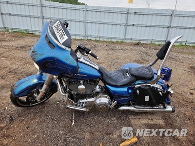 Trzecie zdjęcie samochodu z tyłu: 2014 HARLEY-DAVIDSON FLHX STREET GLIDE VIN:1HD1KBM11EB689442 - miniatura