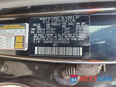 Zdjęcie 13 z 13 samochodu: 2024 KIA SORENTO EX VIN:KNDRHDLG0R5236454 - miniatura