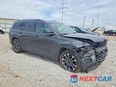 Czwarte zdjęcie samochodu z boku: 2021 JEEP GRAND CHEROKEE L OVERLAND VIN:1C4RJKDG7M8159743 - miniatura