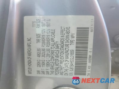 Zdjęcie 13 z 13 samochodu: 2016 ACURA RDX TECHNOLOGY VIN:5J8TB4H50GL018569 - miniatura