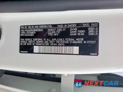 Zdjęcie 14 z 14 samochodu: 2022 VOLVO XC90 T6 MOMENTUM VIN:YV4A22PK9N1830640 - miniatura
