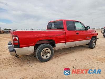 Trzecie zdjęcie samochodu z tyłu: 2000 DODGE RAM 1500 VIN:3B7HC12Y6YG157171 - miniatura