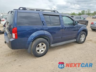 Trzecie zdjęcie samochodu z tyłu: 2007 NISSAN PATHFINDER S VIN:5N1AR18W97C625686 - miniatura