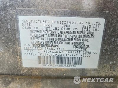 Zdjęcie 12 z 12 samochodu: 2024 NISSAN KICKS SR VIN:3N1CP5DV5RL488490 - miniatura
