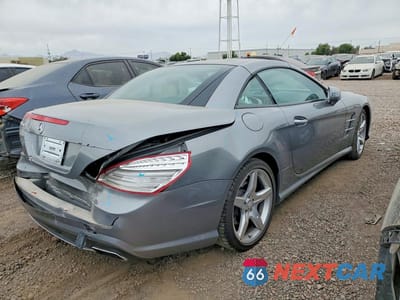 Trzecie zdjęcie samochodu z tyłu: 2013 MERCEDES-BENZ SL 550 VIN:WDDJK7DA1DF014220 - miniatura