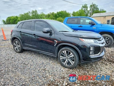 Czwarte zdjęcie samochodu z boku: 2021 MITSUBISHI OUTLANDER SPORT VIN:JA4ARUAU5MU010146 - miniatura