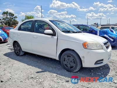 Czwarte zdjęcie samochodu z boku: 2011 CHEVROLET AVEO LS VIN:KL1TD5DE4BB127983 - miniatura