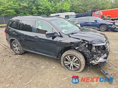 Czwarte zdjęcie samochodu z boku: 2018 HONDA PILOT VIN:5FNYF6H5XJB021008 - miniatura