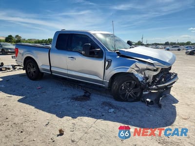 Czwarte zdjęcie samochodu z boku: 2022 FORD F150 SUPER CAB VIN:1FTEX1C84NKE25466 - miniatura