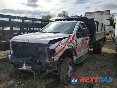 2020 FORD F450 SUPER DUTY DUMP TRUCK 1FDTF4HN9LDA01563 - główne zdjęcie licytacji z USA - miniatura