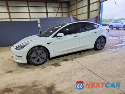 2022 TESLA MODEL 3 5YJ3E1EB5NF117595 - główne zdjęcie licytacji z USA - miniatura