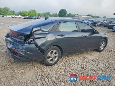 Trzecie zdjęcie samochodu z tyłu: 2021 HYUNDAI ELANTRA SE VIN:5NPLL4AG3MH017908 - miniatura