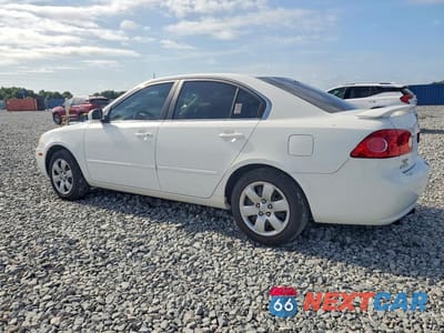 Drugie zdjęcie samochodu z przodu: 2008 KIA OPTIMA LX VIN:KNAGE123185274378 - miniatura