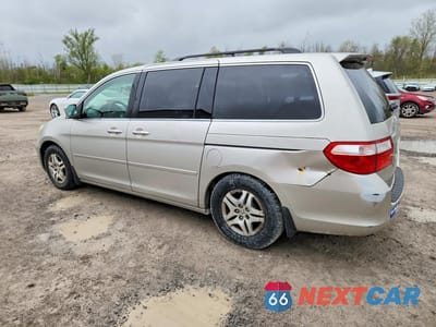 Drugie zdjęcie samochodu z przodu: 2005 HONDA ODYSSEY EX VIN:5FNRL38455B421924 - miniatura