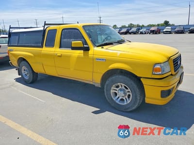 Czwarte zdjęcie samochodu z boku: 2007 FORD RANGER SUPER CAB VIN:1FTYR14D97PA21085 - miniatura