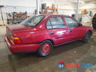Trzecie zdjęcie samochodu z tyłu: 1993 TOYOTA COROLLA BASE VIN:1NXAE04E5PZ033862 - miniatura