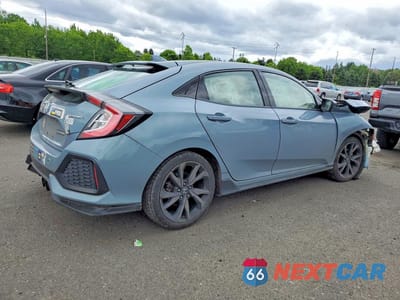 Trzecie zdjęcie samochodu z tyłu: 2018 HONDA CIVIC SPORT VIN:SHHFK7H42JU401989 - miniatura