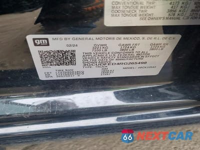 Zdjęcie 12 z 12 samochodu: 2024 CHEVROLET SILVERADO K1500 LT TRAIL BOSS VIN:3GCUDFED4RG265498 - miniatura