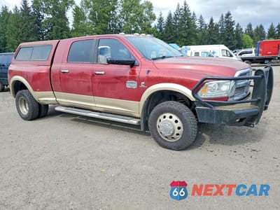 Czwarte zdjęcie samochodu z boku: 2014 RAM 3500 LONGHORN VIN:3C63RRNL9EG285916 - miniatura