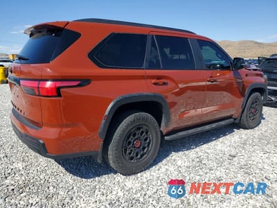Trzecie zdjęcie samochodu z tyłu: 2024 TOYOTA SEQUOIA TRD PRO VIN:7SVAAABA5RX025094 - miniatura