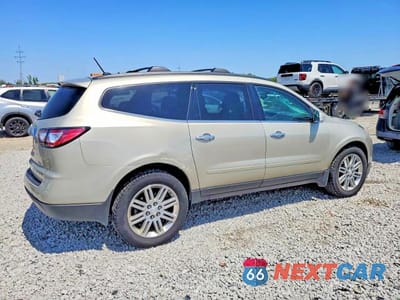 Trzecie zdjęcie samochodu z tyłu: 2014 CHEVROLET TRAVERSE LT VIN:1GNKVGKDXEJ180292 - miniatura