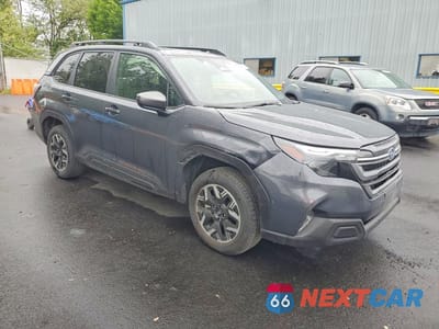 Czwarte zdjęcie samochodu z boku: 2025 SUBARU FORESTER PREMIUM VIN:JF2SLDDC2SH558353 - miniatura