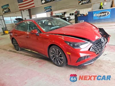 Czwarte zdjęcie samochodu z boku: 2020 HYUNDAI SONATA LIMITED VIN:5NPEH4J22LH005374 - miniatura